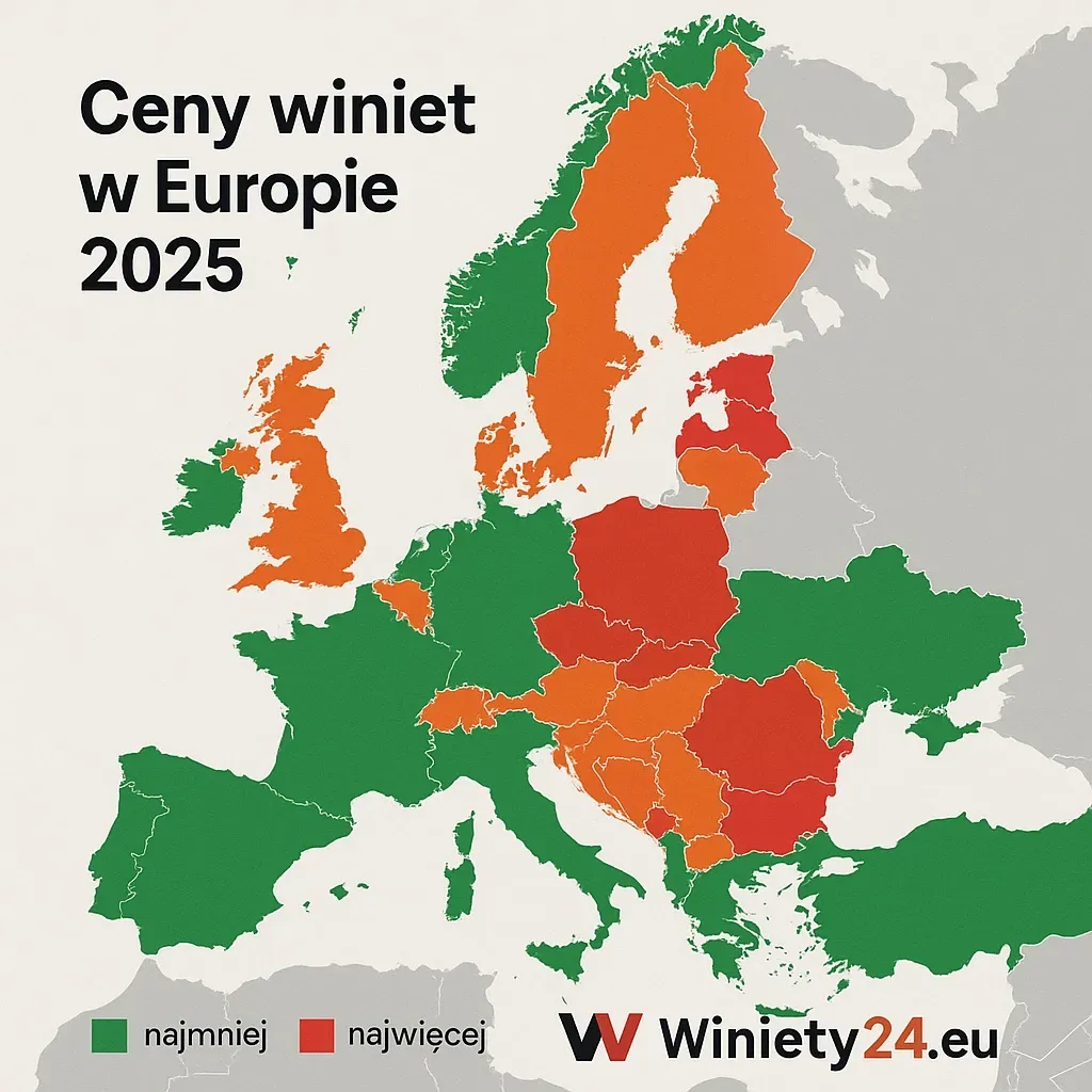 Ceny winiet w Europie